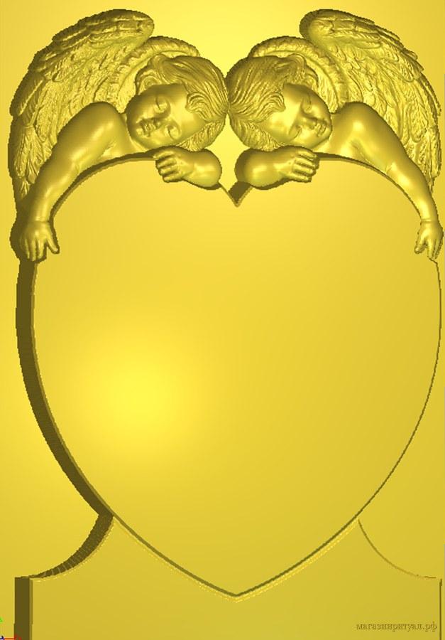 Памятник с розами